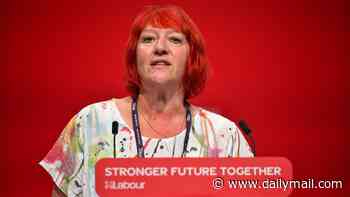 Fresh Labour infighting over tough immigration plans as Burnham's union ally leads conference protest accusing Home Secretary of 'fuelling the right'