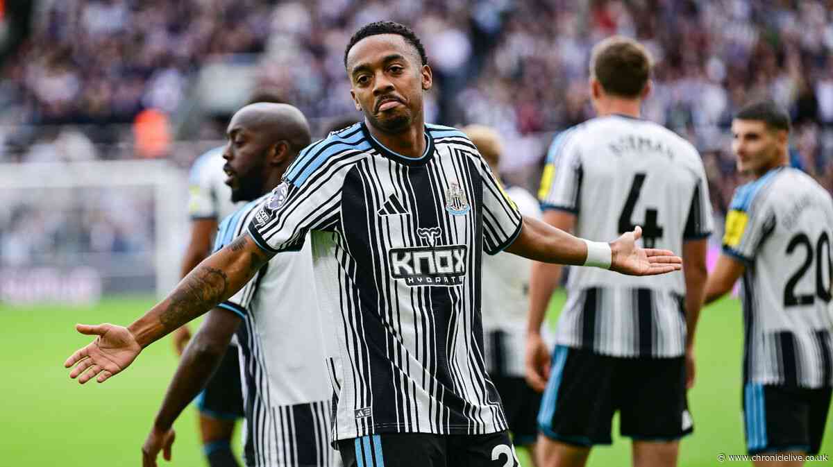 Newcastle United told Joe Willock will leave in January as transfer details leaked by Besiktas
