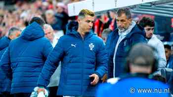 Ronaldo had zeldzame reserverol bij Portugal: 'Wedstrijdverloop bepaalde anders'