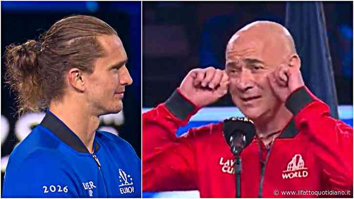 Agassi scherza con Cobolli e poi demolisce Zverev: “È bello finalmente non vederti più piangere in conferenza stampa”