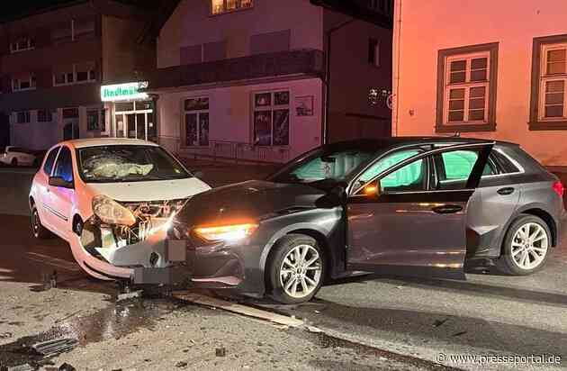POL-HX: Verkehrsunfall im Einmündungsbereich - eine Person leicht verletzt