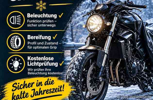 POL-EL: Lingen - Motorradfahrerstammtisch zum letzten Mal in diesem Jahr