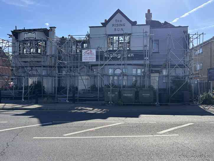 Plans approved to restore Rising Sun in Sudbury Hill with eight new homes