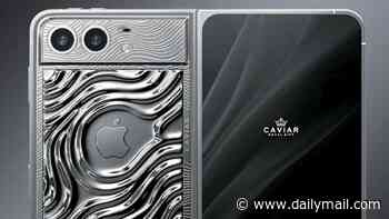 And you thought the iPhone Duo was expensive! 'Liquid metal' version of Apple's foldable goes on sale for $21,000