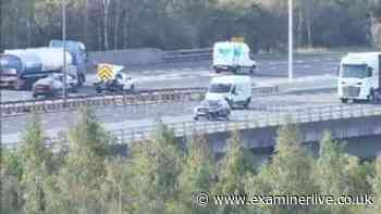 M1 crash LIVE updates as lanes closed with long delays