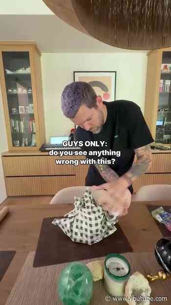 My girlfriend said my wrapping technique needs work but I know the boys got me