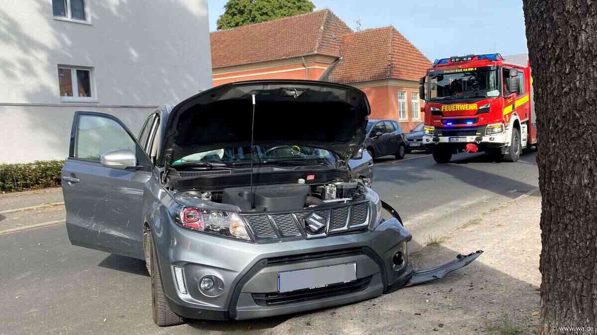 Auto kracht gegen Baum – Fahrer zunächst nicht ansprechbar