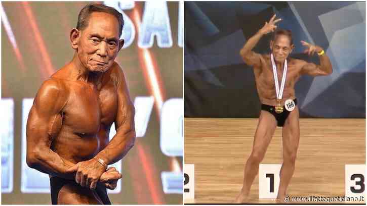 “Sono la dimostrazione che nulla è impossibile, voglio gareggiare fino all’ultimo respiro. Il segreto dei miei muscoli? Non mangio carne né pesce, solo riso”: Toshisuke Kanazawa, il bodybuilder dei record che vince a 90 anni