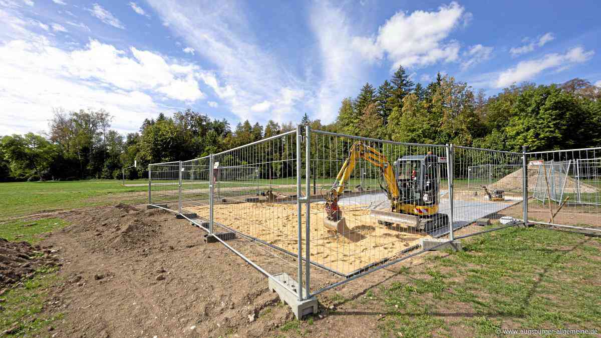 Das Luftbad in Göggingen bekommt ein Beachvolleyballfeld