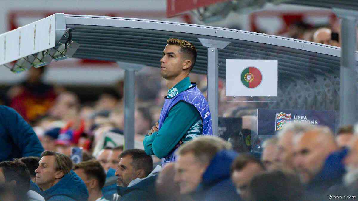 Seit 2008 nicht passiert : Bankdrücker Ronaldo lässt Frust an Fans und Team aus