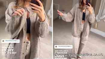 Stacey Solomon shares 'cosy' Amazon cardigan under £30 that's perfect for autumn