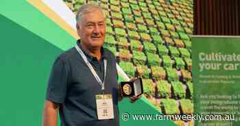 Captured by clover: National honour awarded to WA legume and pasture pioneer