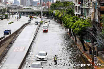 Bangkok Gets a Month of Rain in Weekend, Disrupting City