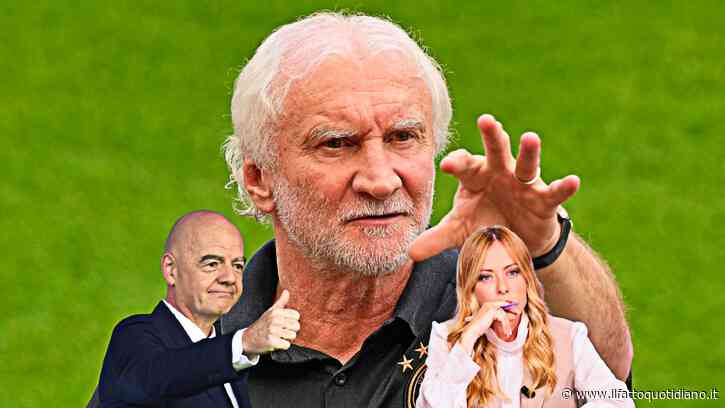 Voeller senza freni: “Caso Balogun? Infantino ha sbagliato tutto. Preoccupante la deriva a destra in Italia con Meloni”