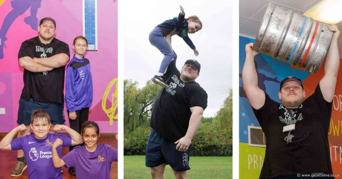 Teesside teacher taking time off from school to compete for strong man gong