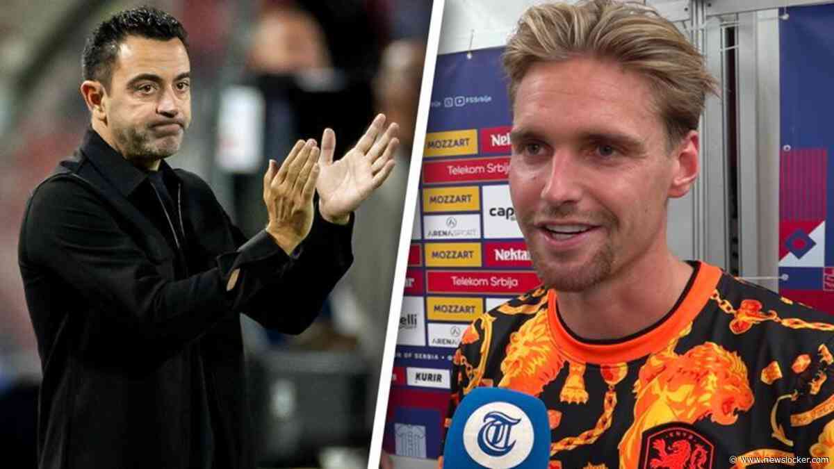 Kenneth Taylor over Xavi: ‘Dat past ons goed’