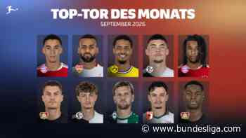Wer erzielte das Top-Tor im September?