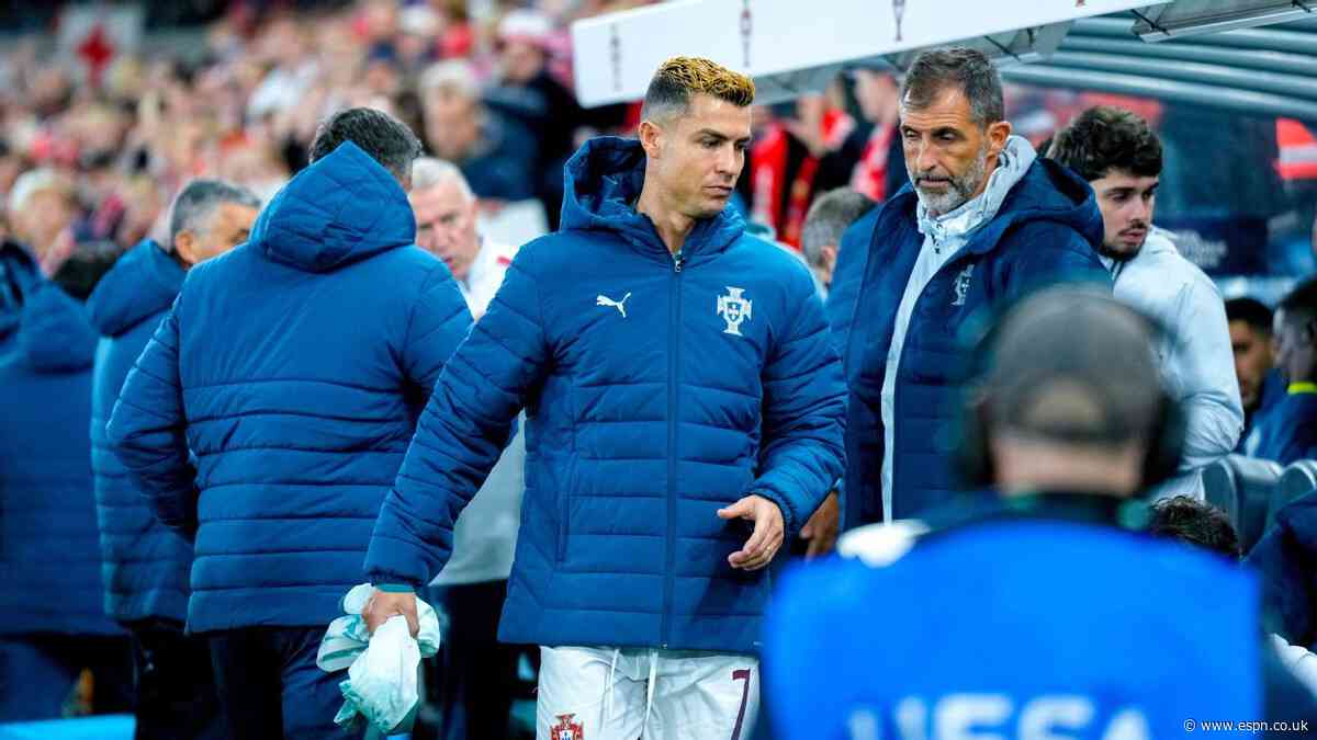 Portugal boss explains Ronaldo decision vs. Norway