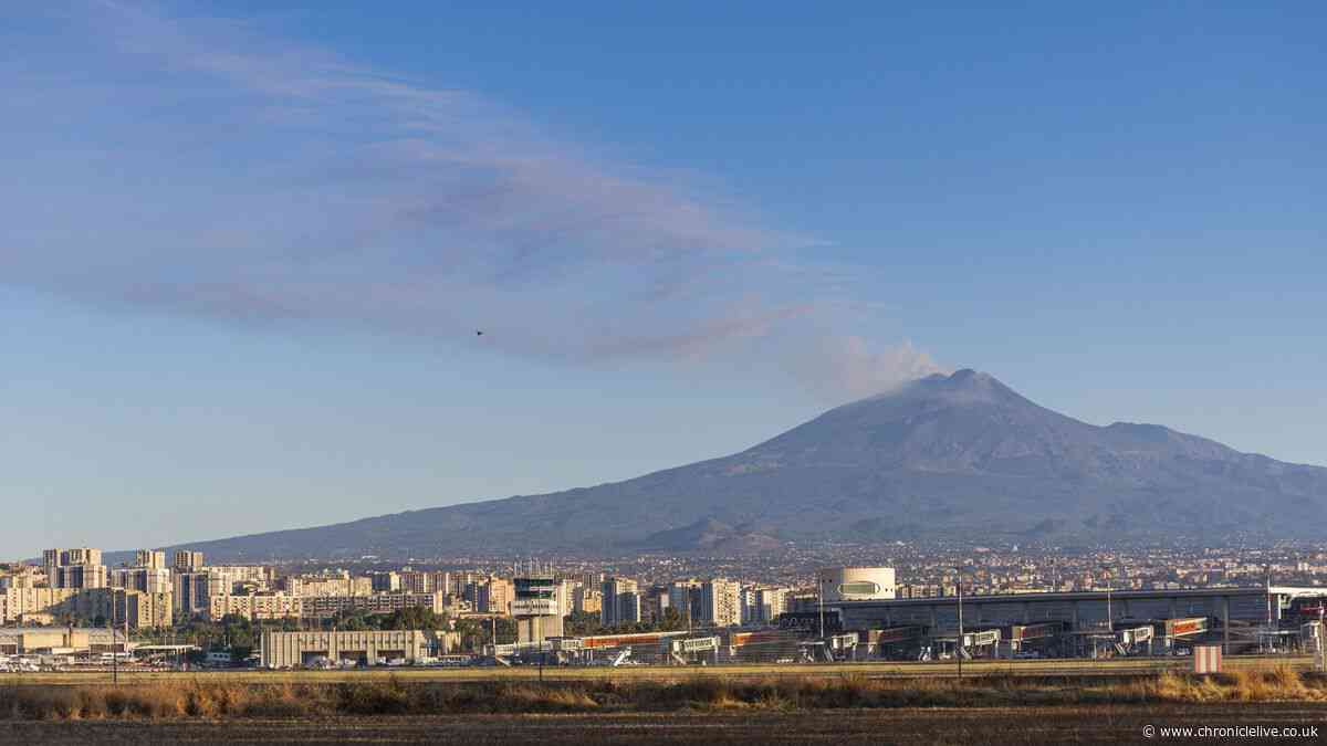Fights grounded at Catania Airport after volcano erupts in Italy