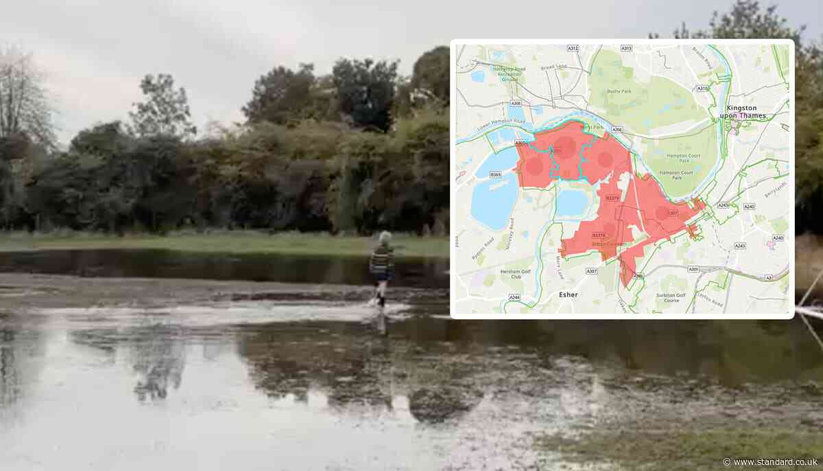 Full list of London postcodes hit by major water outage