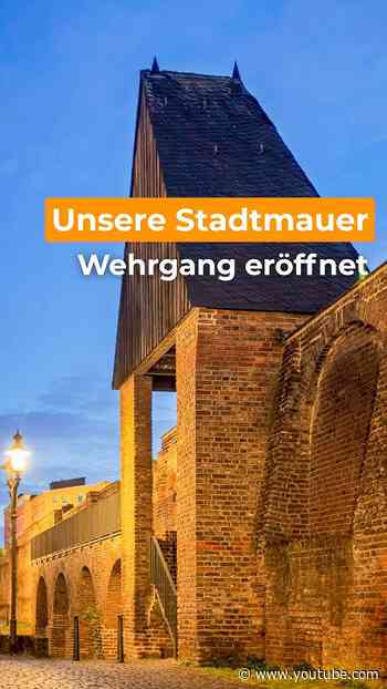 Wehrgang der Stadtmauer wieder begehbar