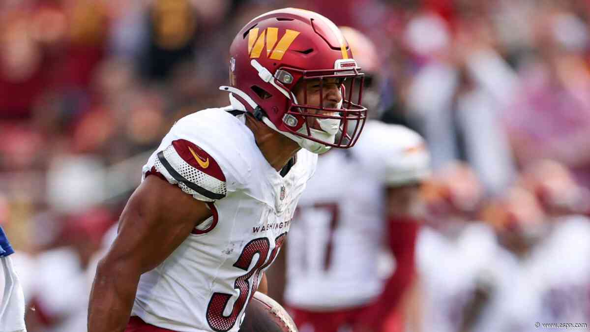 Sources: Commanders set for reunion with RB Ekeler