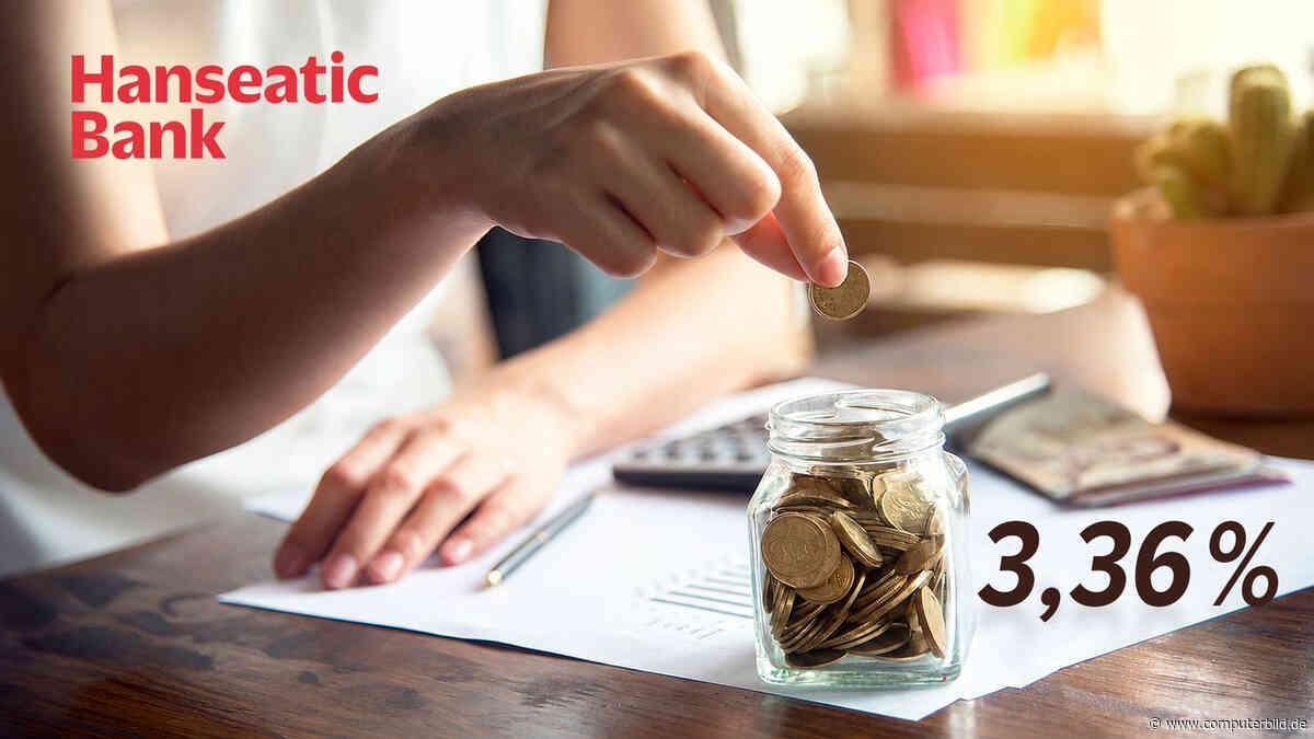 Hanseatic Bank erhöht SparBrief-Zins auf 3,36 Prozent