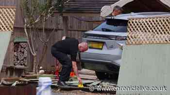 Little boy, 2, trapped against wall after woman crashes car into nursery playground