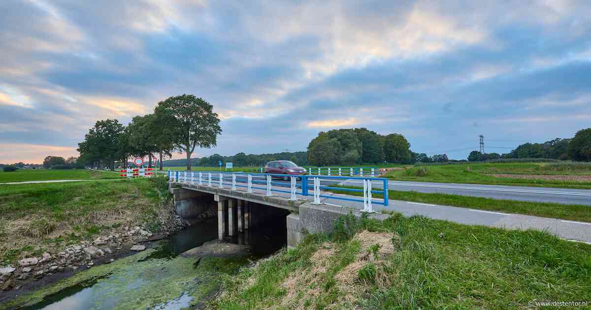Langer werk aan twee bruggen, maar N346 tussen Goor en Lochem kan eventjes weer open