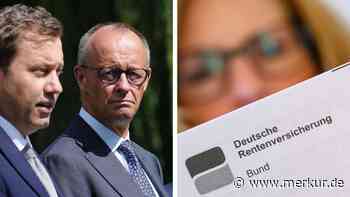 Merz hält an Aus für Rente mit 63 fest: Diese drei Kompromisse prüft die Bundesregierung jetzt