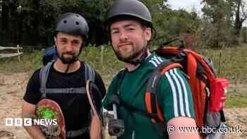 Skateboarders complete Amsterdam charity challenge