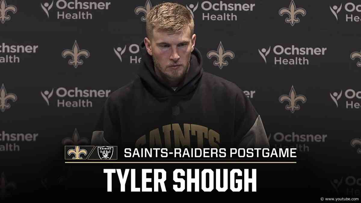 Tyler Shough Recaps Saints Loss to Raiders