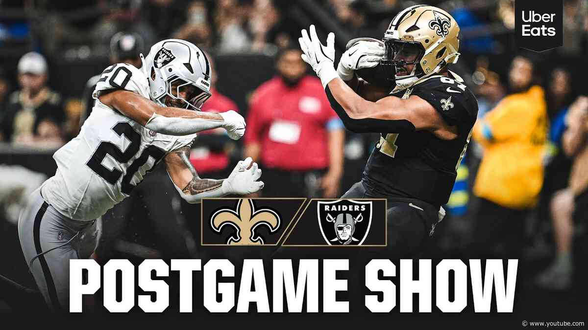 Saints vs. Raiders Postgame Show | 2026 NFL Week 3