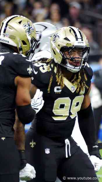 Chase Young’s Reaction After Sacking Cousins! 😤 #saints #nfl #shorts