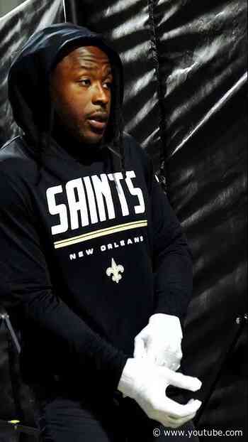 Saints Arrive for Week 3 vs. Raiders #shorts #nfl