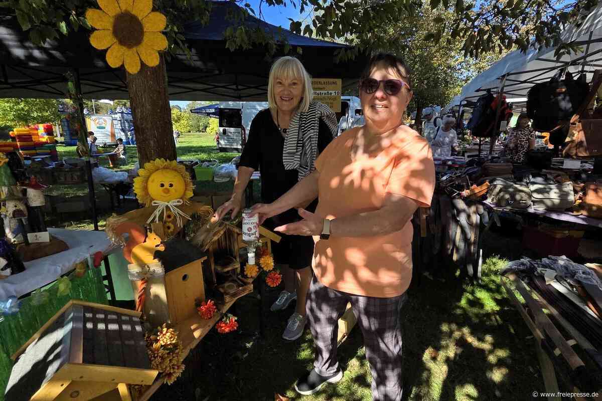 Kulinarik, Kunsthandwerk und Kaiserwetter: Reichenbacher Herbstmarkt wird Volltreffer