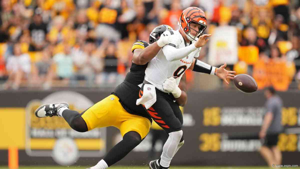 Joe Burrow, Bengals can't 'close it out' against Steelers