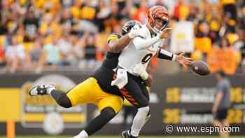 Joe Burrow, Bengals can't 'close it out' against Steelers
