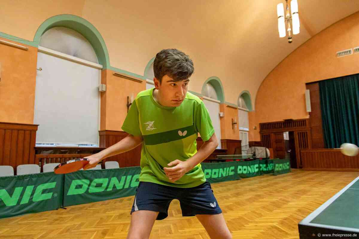 Tischtennis-Sachsenliga: Gornsdorfer Talent wird bei seinem Debüt gleich zum Matchwinner