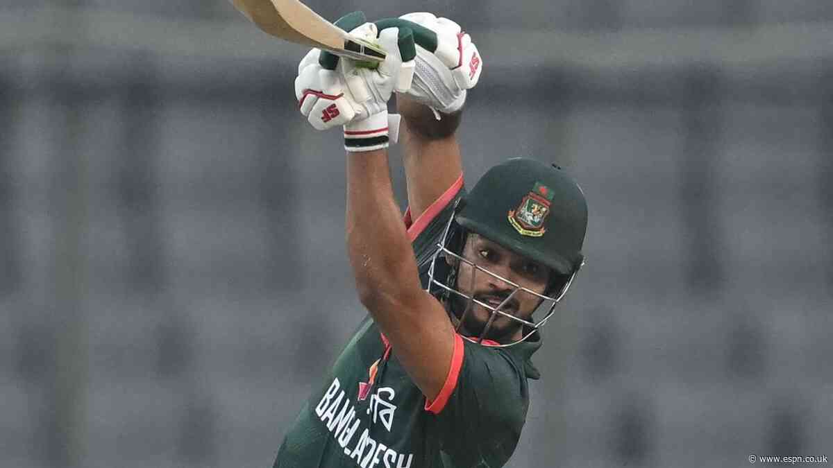 Najmul Hossain Shanto ruled out of Asian Games due to illness