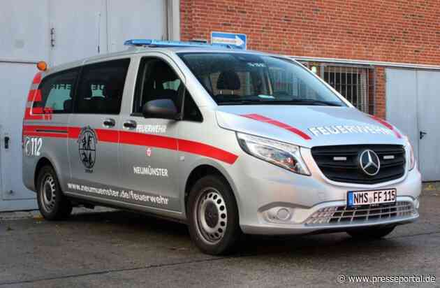 FW Neumünster: Gemeinsame Pressemitteilung der Berufsfeuerwehr Neumünster und der Polizeidirektion Neumünster: Einbruch im Feuerwehrgerätehaus Wittorf. MTW der Freiwilligen Feuerwehr gestohlen.