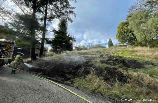 FW-EN: Flächenbrand oberhalb des Krankenhauses - ausgelöste Brandmeldeanlage und Rettungsdienstunterstützung