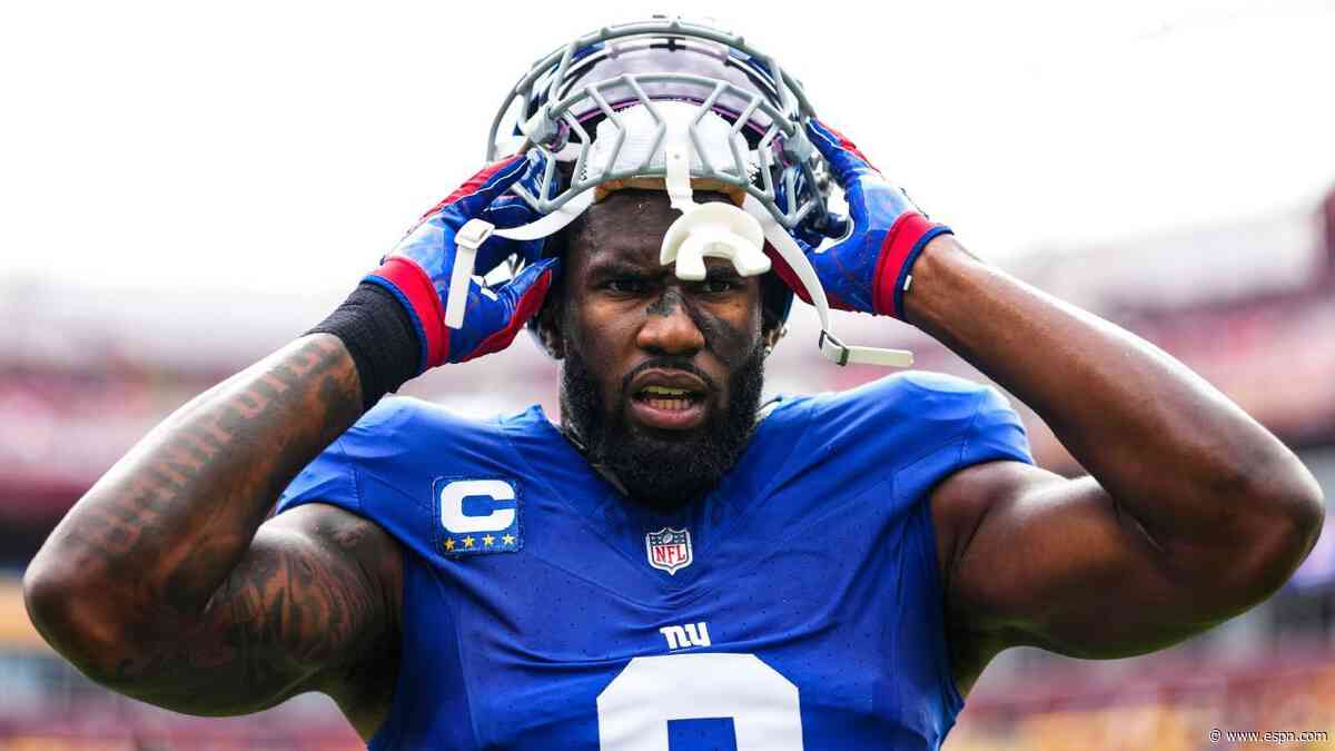 Sources: Giants pass rusher Burns believed to have torn ACL