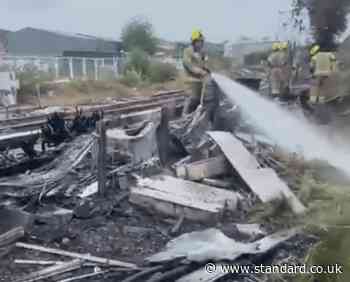 London travel news LIVE: Victoria trains chaos 'until end of the day' after trackside fire