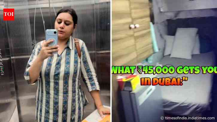 ‘This tiny room costs ₹45,000’: Indian woman compares Dubai rent with India, says ‘Iss paise mein toh aap 3BHK le lo!’