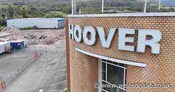 Merthyr Tydfil Hoover factory demolition begins as site where 5,000 staff worked transformed