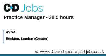 ASDA: Practice Manager - 38.5 hours
