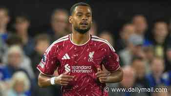 Cody Gakpo withdraws from Netherlands duty and returns to Liverpool after suffering ankle blow... joining Alexander Isak on injury list as club face anxious wait for updates