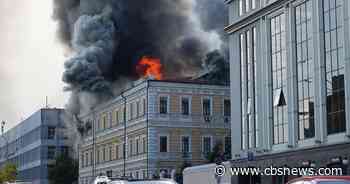 Russia hammers Ukraine's capital with major daytime drone strike