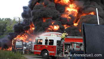 Mich. 5-alarm plastics factory fire extinguished after 14 hours, 2 million gallons of water